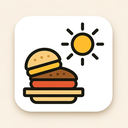 icon_food_sun_minimalist icon preview