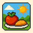 icon_food_sun_pixel_art icon preview