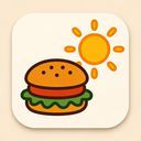 icon_food_sun_rounded icon preview