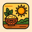 icon_food_sun_tribal icon preview