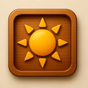 icon_food_sun_wooden icon preview