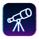 icon_food_telescope_digital_glitch icon preview