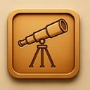 icon_food_telescope_embossed icon preview