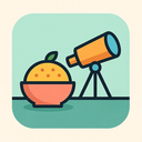 icon_food_telescope_flat_pastel icon preview