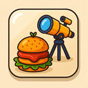 icon_food_telescope_glassy icon preview