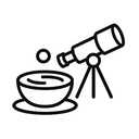 icon_food_telescope_line_art icon preview
