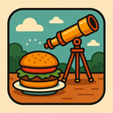 icon_food_telescope_retro icon preview