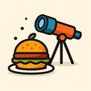 icon_food_telescope_vector icon preview