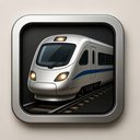 icon_food_train_metallic icon preview