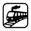 icon_food_train_monochrome icon preview