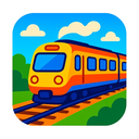 icon_food_train_vibrant_colors icon preview