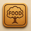 icon_food_tree_embossed icon preview