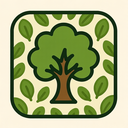 icon_food_tree_organic_pattern icon preview