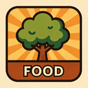icon_food_tree_retro icon preview