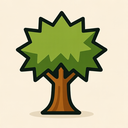 icon_food_tree_sharp_edges icon preview