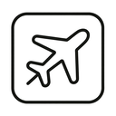 icon_gaming_airplane_minimal_outline icon preview