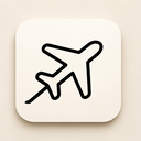 icon_gaming_airplane_minimalist icon preview