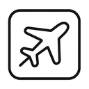 icon_gaming_airplane_outline icon preview