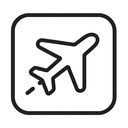 icon_gaming_airplane_thin icon preview