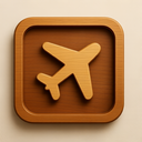 icon_gaming_airplane_wooden icon preview