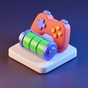 icon_gaming_battery_3d_isometric icon preview