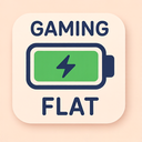 icon_gaming_battery_flat_pastel icon preview