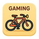 icon_gaming_bicycle_cartoon icon preview
