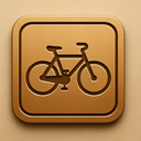icon_gaming_bicycle_embossed icon preview