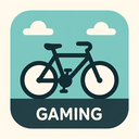 icon_gaming_bicycle_flat_design icon preview