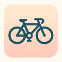 icon_gaming_bicycle_flat_pastel icon preview