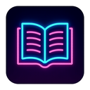 icon_gaming_book_neon icon preview
