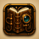 icon_gaming_book_steampunk icon preview