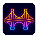 icon_gaming_bridge_neon icon preview