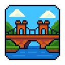 icon_gaming_bridge_pixel_art icon preview