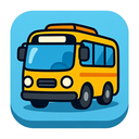 icon_gaming_bus_cartoon icon preview