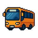 icon_gaming_bus_pixel_art icon preview