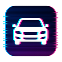 icon_gaming_car_digital_glitch icon preview