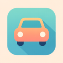 icon_gaming_car_flat_pastel icon preview