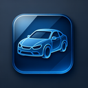 icon_gaming_car_glassy icon preview