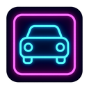 icon_gaming_car_neon icon preview