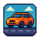 icon_gaming_car_pixel_art icon preview