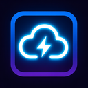 icon_gaming_cloud_glow_effect icon preview