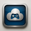 icon_gaming_cloud_metallic icon preview