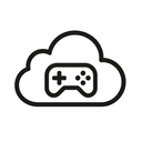 icon_gaming_cloud_minimal_outline icon preview