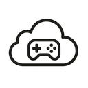 icon_gaming_cloud_outline icon preview