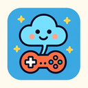 icon_gaming_cloud_playful icon preview
