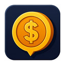 icon_gaming_coin_sharp_edges icon preview