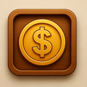 icon_gaming_coin_wooden icon preview
