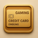 icon_gaming_credit_card_embossed icon preview