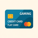 icon_gaming_credit_card_flat_design icon preview